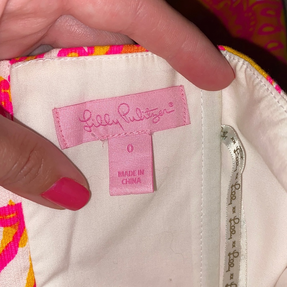 🥳💕 Host Pick 💕🥳 Lilly Pulitzer strapless dress - Picture 2 of 16